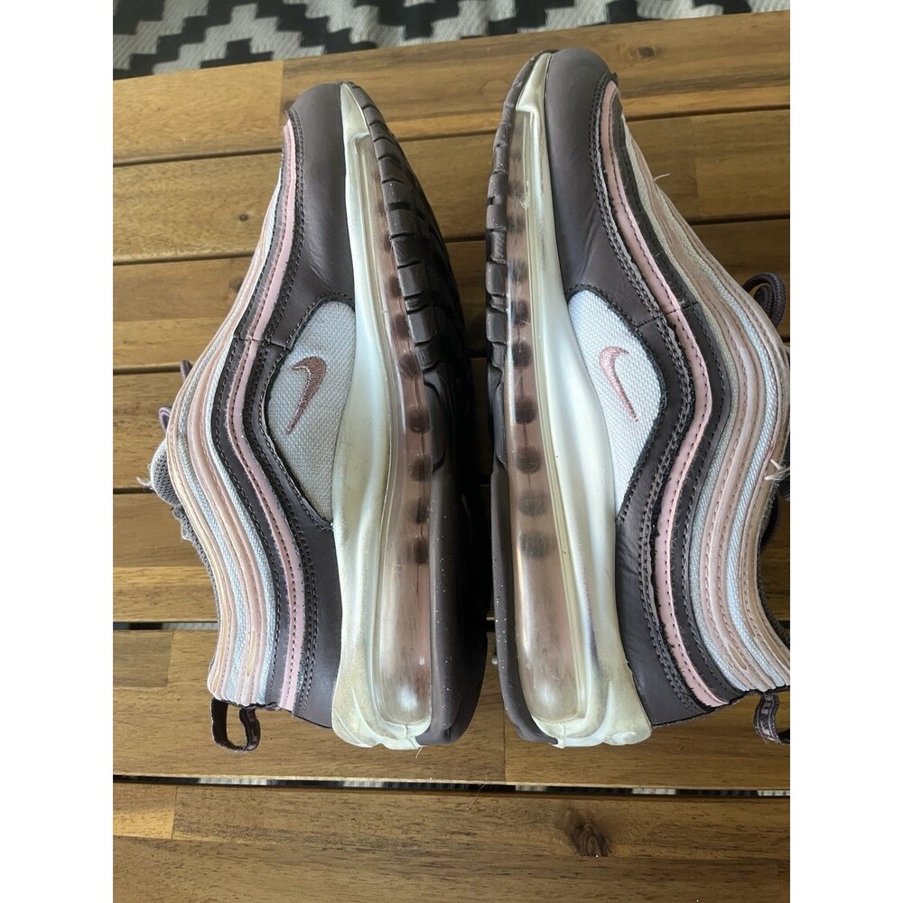 Nike Air Max 97 Violet Pink White Womens Size 6.5 Athletic Shoes Sneakers - Picture 10 of 12